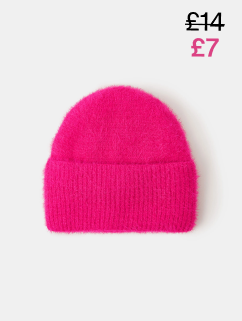 Fuzzy Beanie Hat