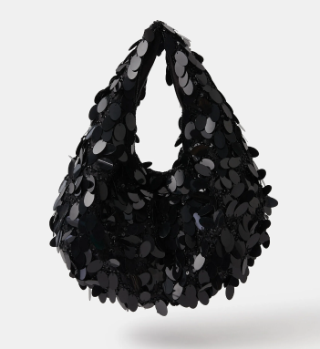 Sequin Fringe Handbag