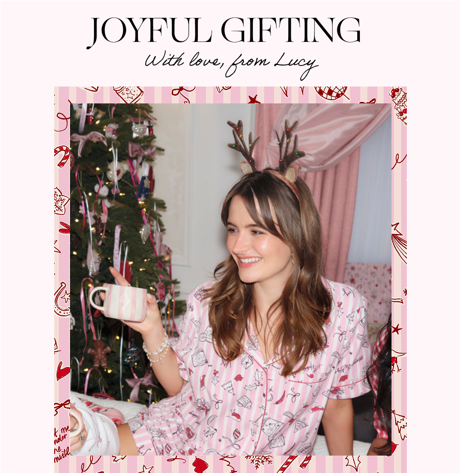JOYFUL GIFTING With love, from Lucy 