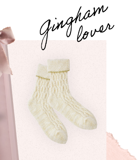 Cable Knit Bed Socks