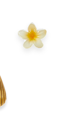Flower Claw Clip