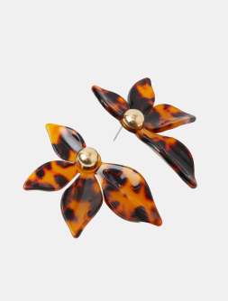 Tort Flower Earrings
