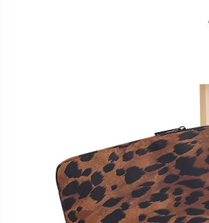 Leopard Print Laptop Case