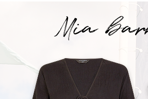 Tie Front Crinkle Top Black