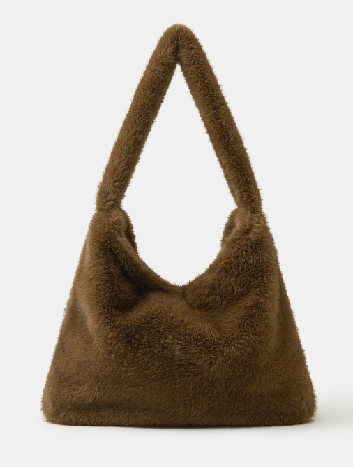 Faux Fur Shopper Bag