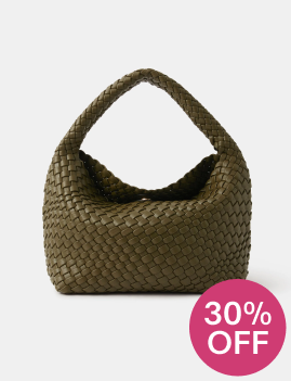 Woven Shoulder Bag