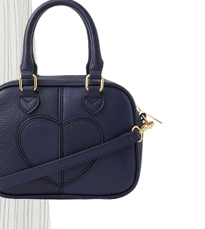 Heart Cross body bag blue