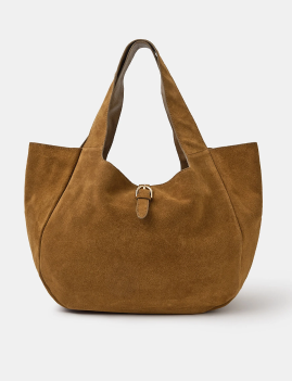 Suede Shoulder Bag