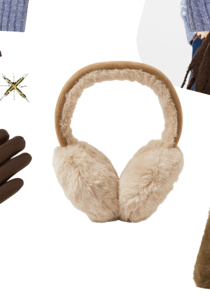 Faux Fur Suedette Earmuffs
