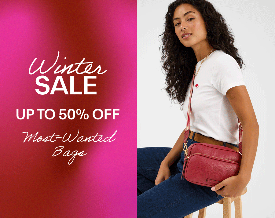 WINTER SALE UP TO 50% OFF Most-Wanted Bags 