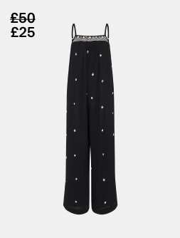 Beach Jumpsuit Black