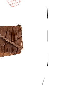 Fringe Crossbody bag