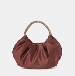Mini Embelllished Satin Bag