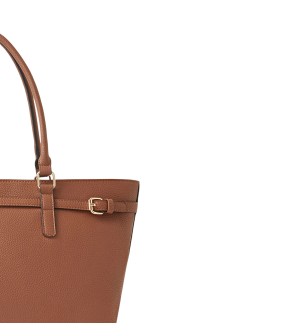 Buckle Strap Tote Bag