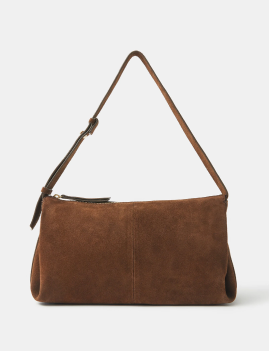 Suede Shoulder Bag