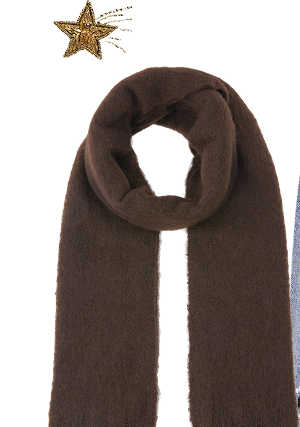 Brown Scarf