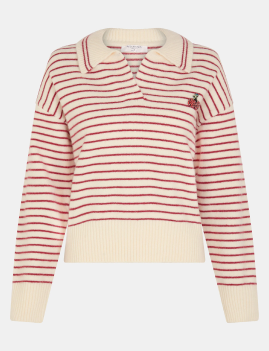 Stripe Polo Jumper