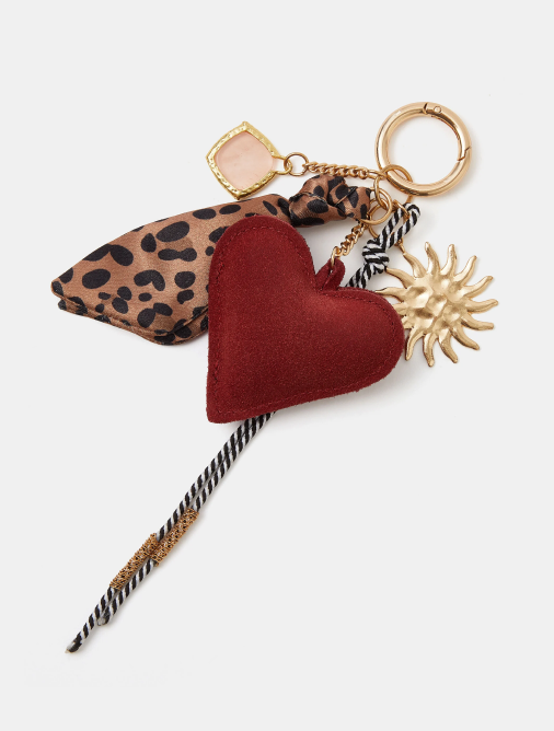 Heart Bag Charm