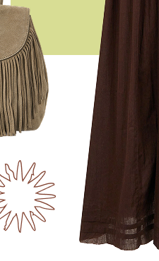 Maxi Dress Brown
