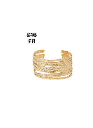 Texture Bangle Gold