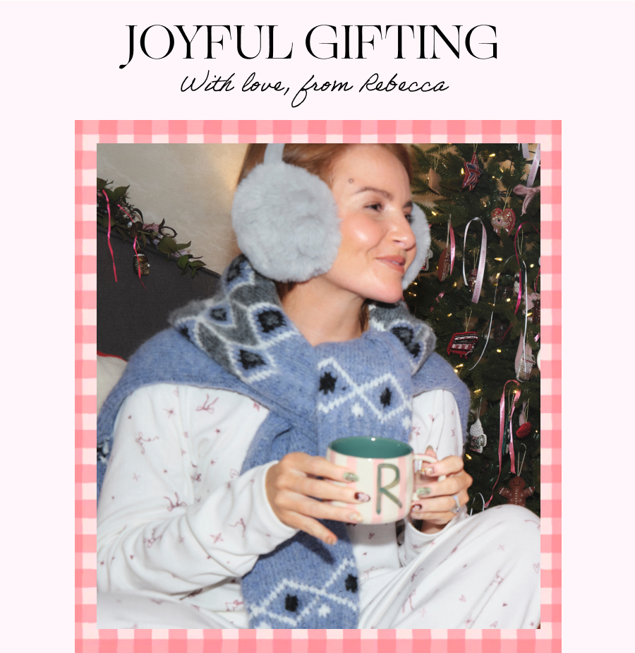JOYFUL GIFTING With love, from Rebecca 