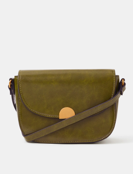Boxy Crossbody Bag Green