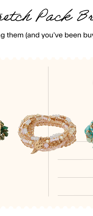 Stretch Bracelets Pink