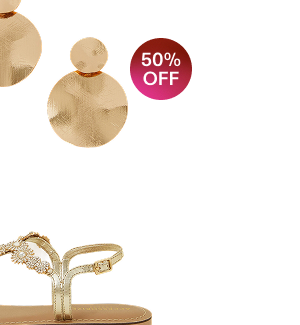 Disc Short Drop Earrings