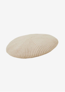Ribbed Beret Natural
