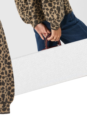 Leopard Print Cardigan