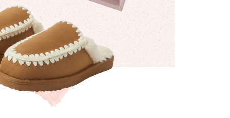 Whipstitch Mules Tan