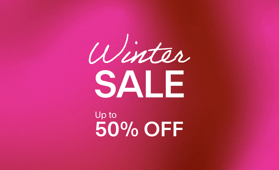 Online exclusive - Winter sale - up to 50% off