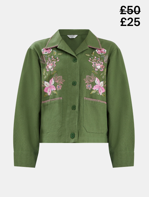 Cotton Jacket Green