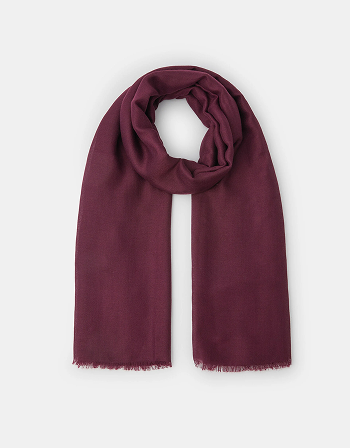 Lightweight Scarf Burgundy