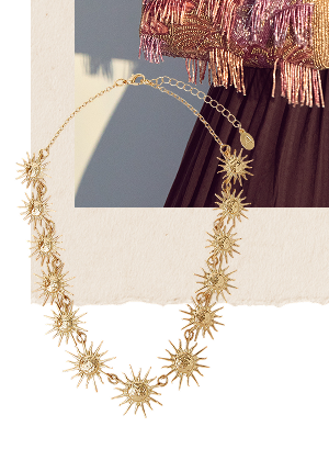 Sun Collar Necklace
