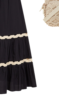 Ric Rac Maxi Skirt