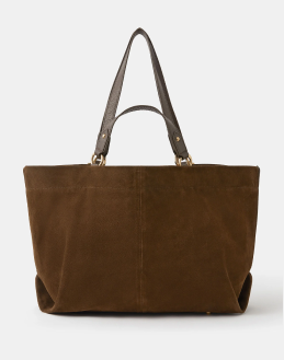Suede bag