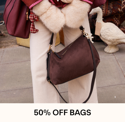 50% off bags