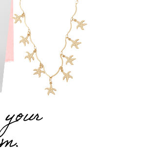 Starfish Charm Necklace