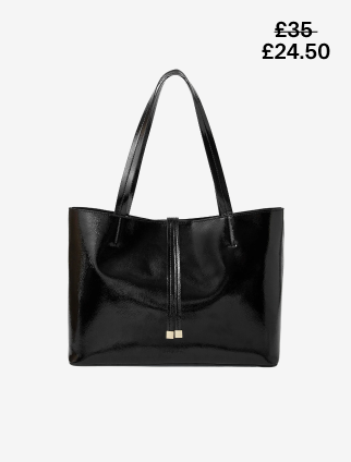Patent Tote Bag