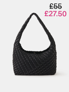 Large Woven Shoulder Bag