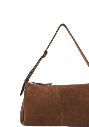 Suede Shoulder Bag