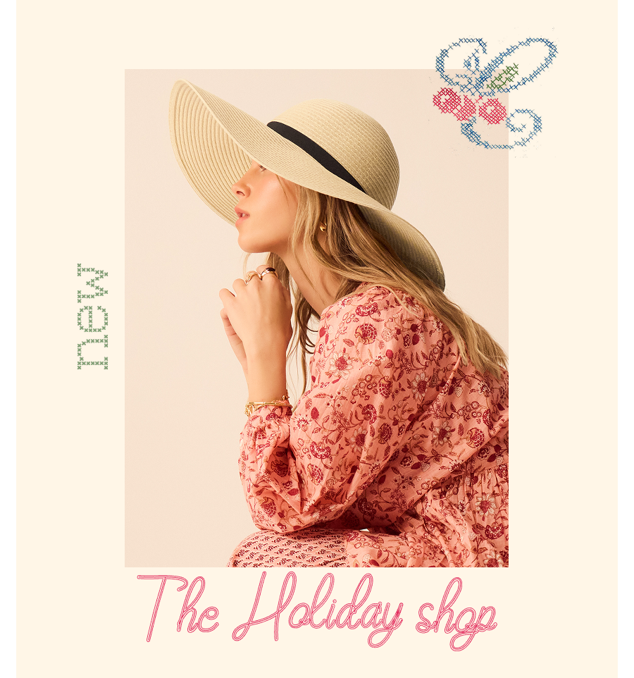 THE HOLIDAY SHOP OPEN 365 DAYS 