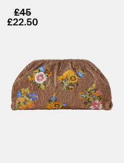 Floral Clutch Bag