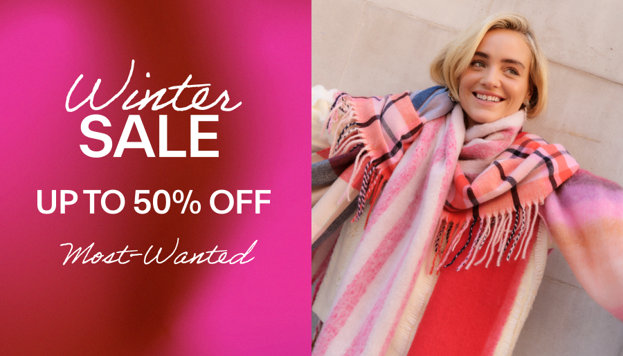 WINTER SALE UP TO 50% OFF MOST-WANTED 