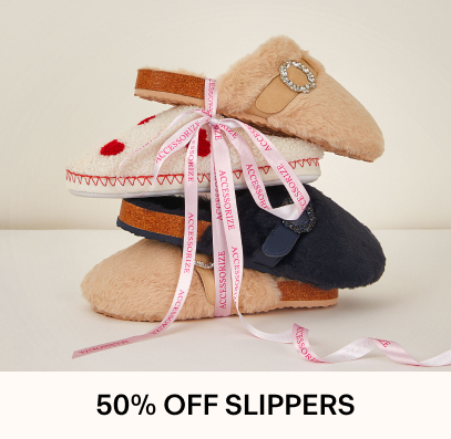 50% off Slippers