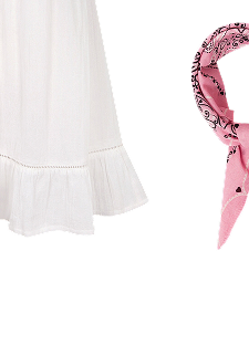 Ruffle Mini Dress