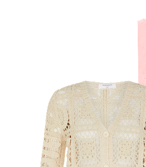 Crochet Cardigan Natural