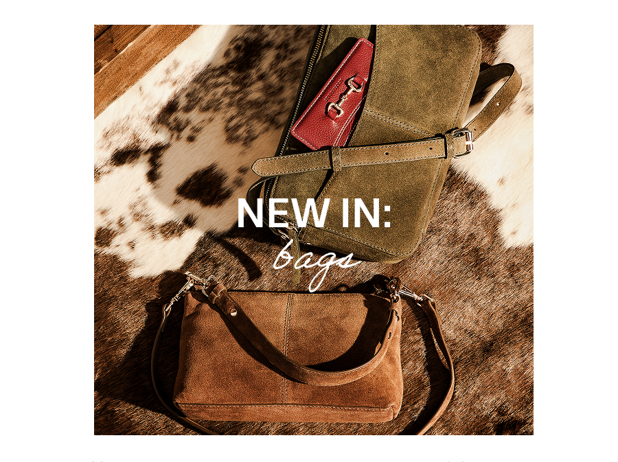 NEW IN: BAGS 