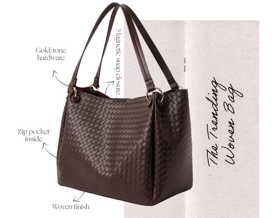 Woven Shoulder Bag